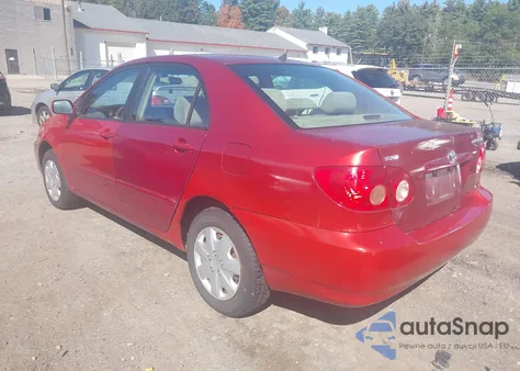 2005 Toyota Corolla Le z USA, uszkodzony, nr VIN 2T1BR32EX5C498990